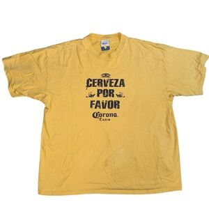 Corona Extra Beer Yellow Tee